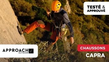 Test du Chausson d'escalade Capra Azimut Outdoor