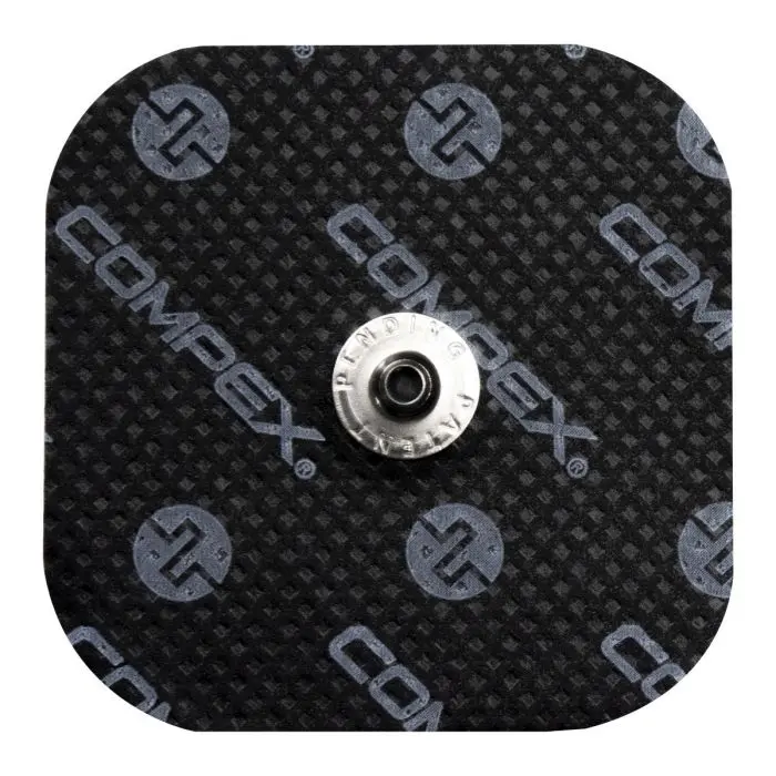 4 Electrodes 1 Snap 5*5cm - Accessoire Electrostimulation | Compex