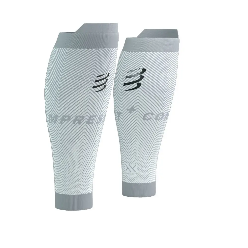 R2 Oxygen Black Steel Grey - Manchons Recup | Compressport