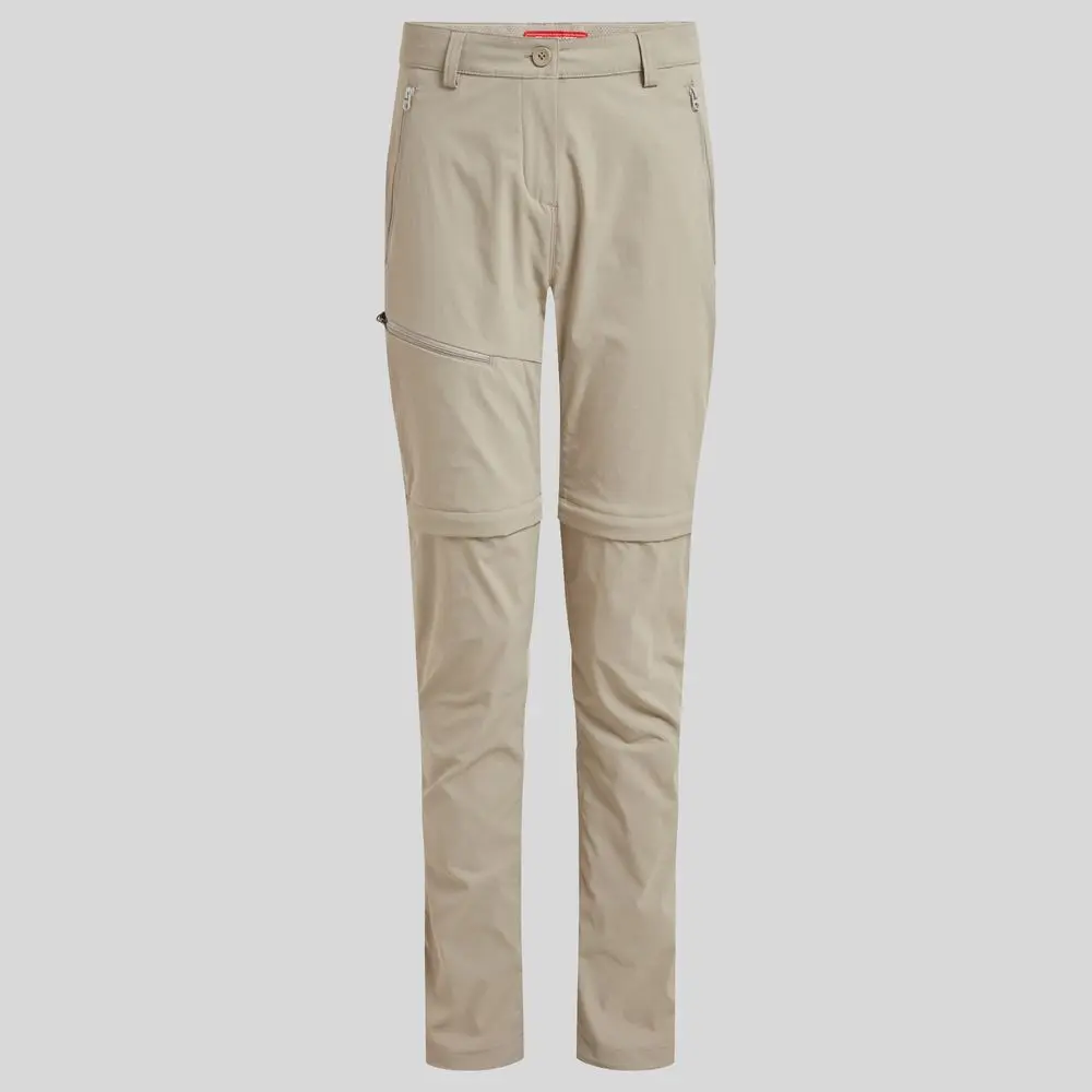 Pantalon Femme Nosilife Pro Convertible Iii Soft Mushroom - Pantalon