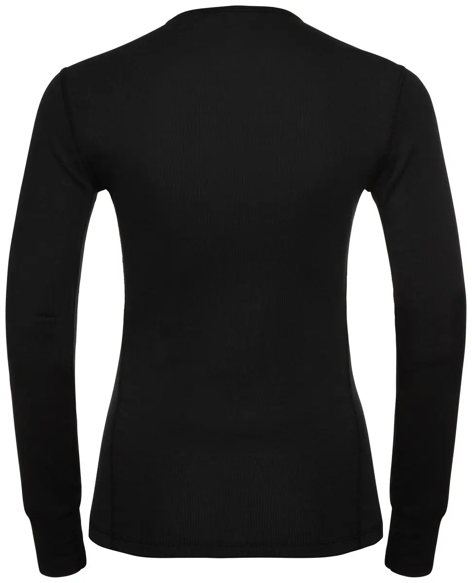 T-shirt Femme Active Warm Eco Noir - Tee Shirt Ml | Odlo