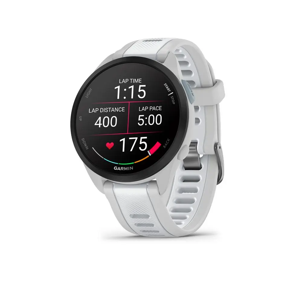 Forerunner 165 Music Mist Grey Whitestone - Gps | Garmin