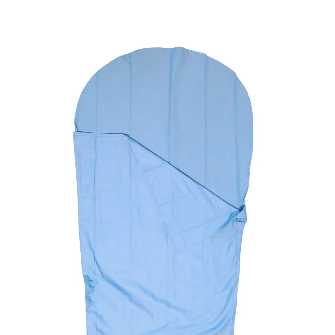 Drap de sac 100% Coton Mummy Bleu | Azimut Outdoor