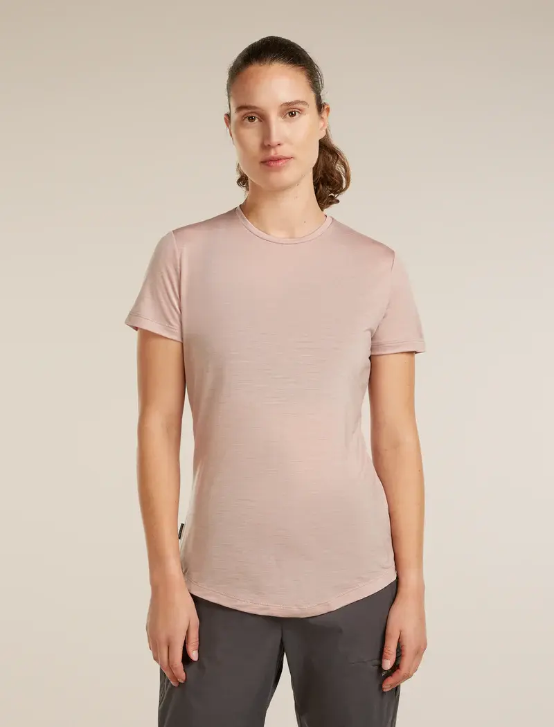 W Mer 125 Cool-lite Sphere III Ss T-shirt Pink Quartz - Tee Shirt Mc
