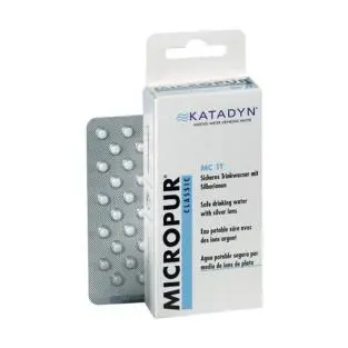 Classic 50 Comprimes Micropur - Pastilles Eau | Katadyn