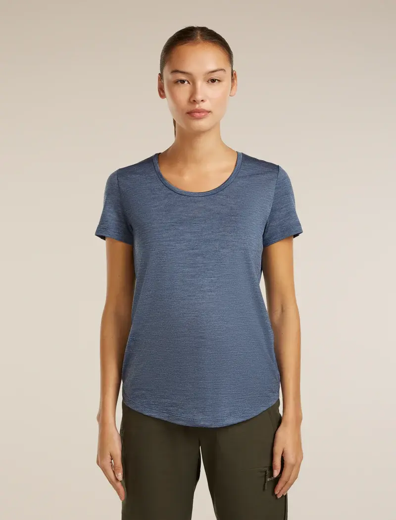 W Mer 125 Cool-lite Sphere III Ss Scoop Dawn Hthr - Tee Shirt Mc