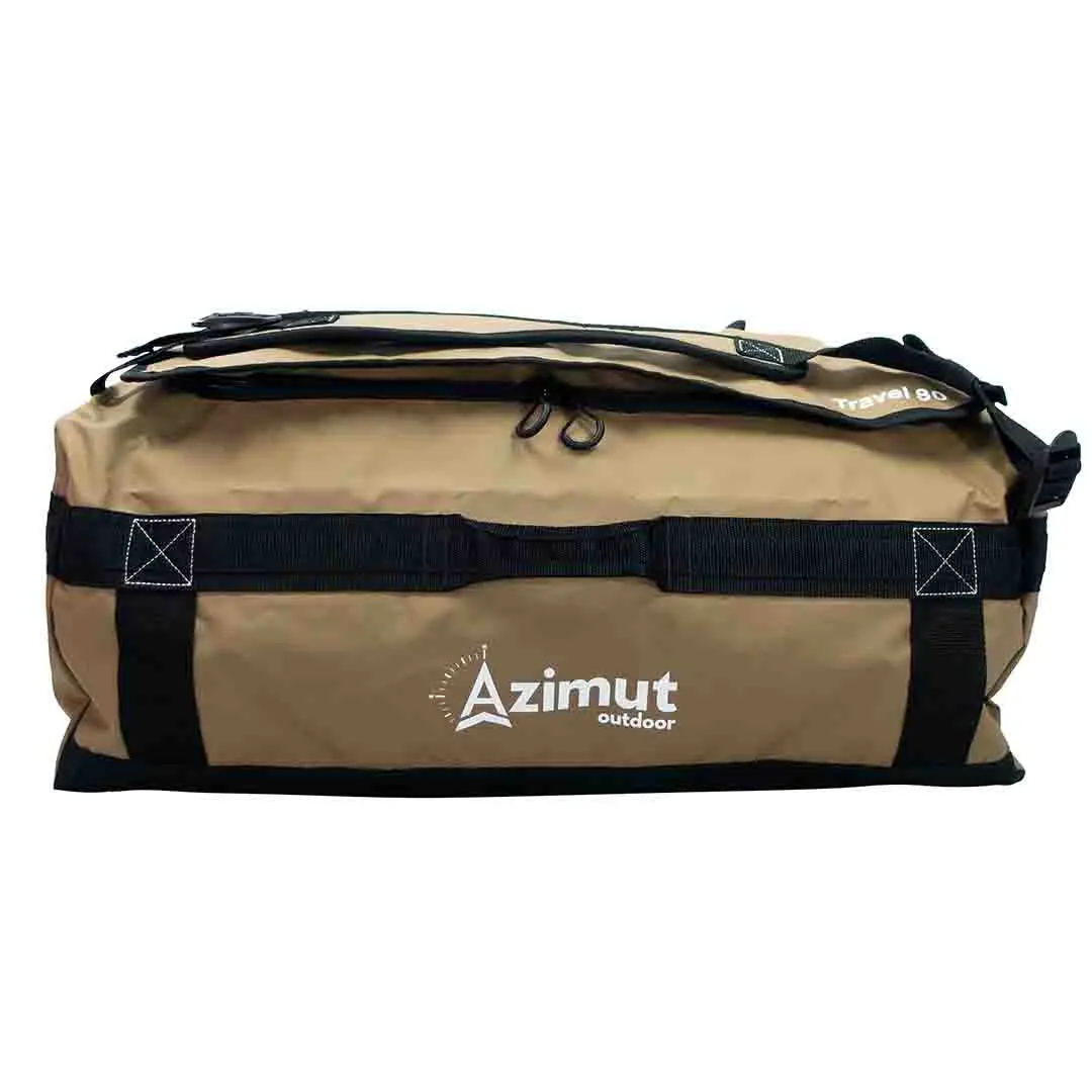 Sac De Voyage Duffel Travel 80l Savane | Azimut Outdoor