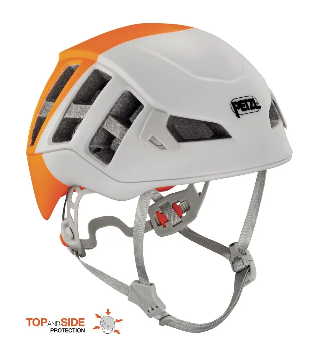 Meteor White Orange - Casques | Petzl