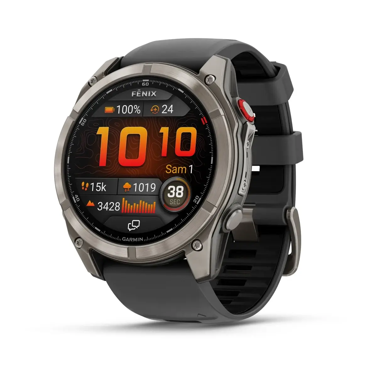 Fenix 8 Pro Amoled/Lte 51Mm Sapphire Titane Titanium