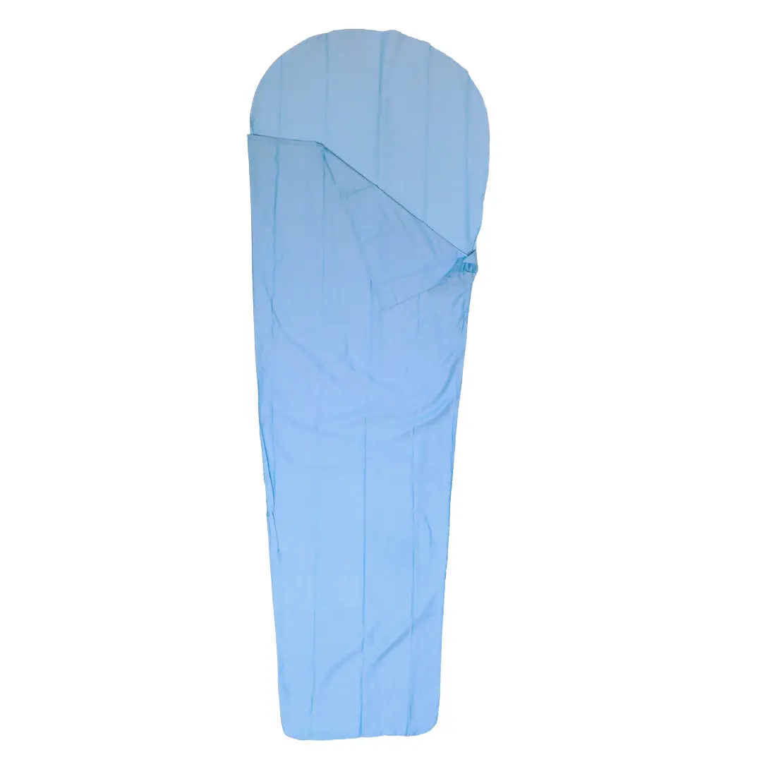 Drap de sac 100% Coton Mummy Bleu | Azimut Outdoor