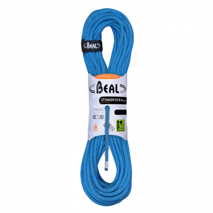 Stinger 3 Unicore Dry Cover 9,4mm X 80m Bleu - Corde | Beal
