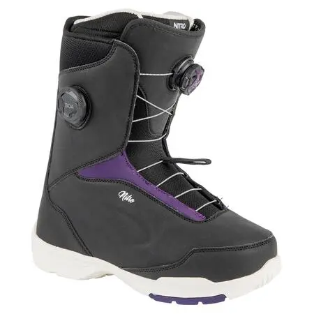 Scala Boa Black Purple - Boots | Nitro