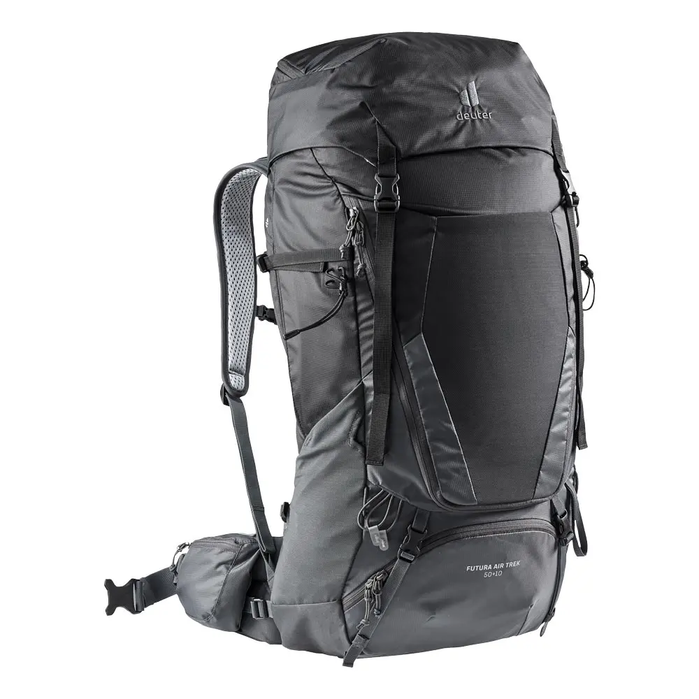 Sac A Dos Futura Air Trek 50+10 Black/graphite - Sac A Dos | Deuter