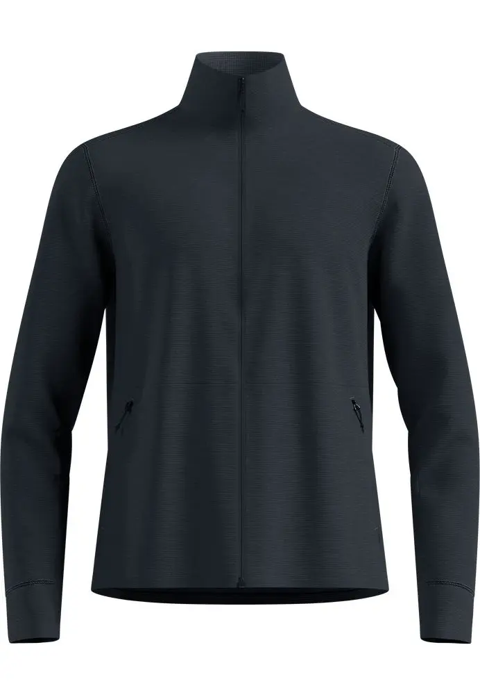 Veste Polaire Grid Fleece Black Melange