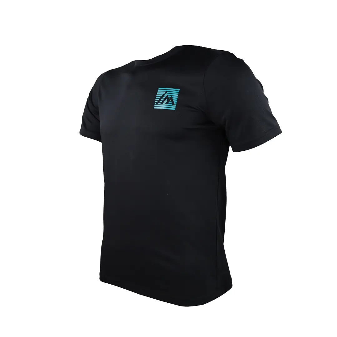 Men T-shirt Trail+ Black - Tee Shirt Mc | Impulse Outdoor