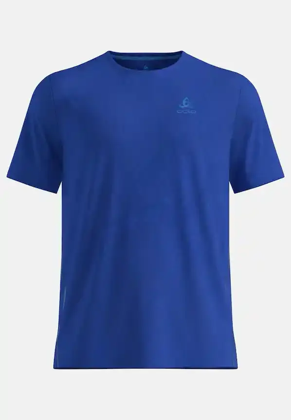 T-shirt Cubic Light Dazzling Blue - Tee Shirt Mc | Odlo