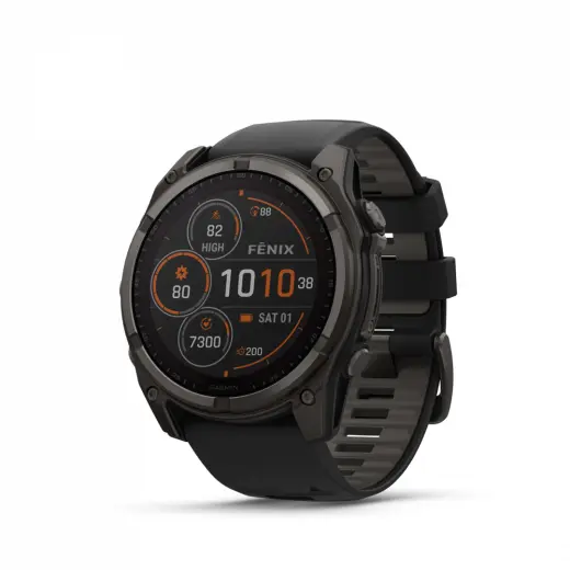 Fenix 8 51mm Solar Sapphire Titane Carbon Gray Dlc | Garmin