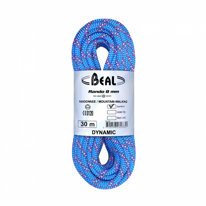 Rando 8mm X 30m Bleu - Corde | Beal
