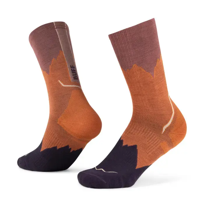 Lw Merino Wool Crew Ginger - Chaussettes | Buff