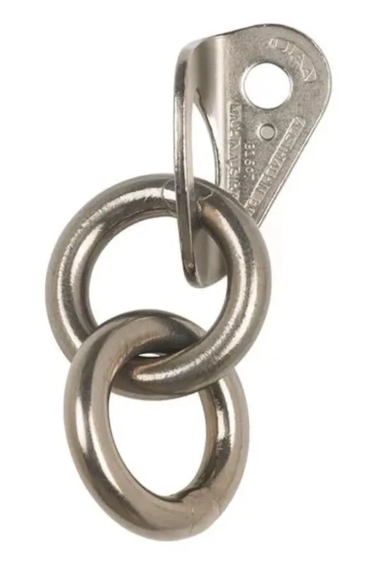 Plaquette Relais Double Ring - Amarrage | Austrialpin