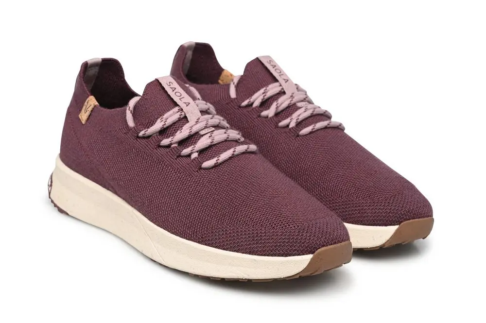 Tsavo 2.0 Wool Wine Femme - Chaussures | Saola