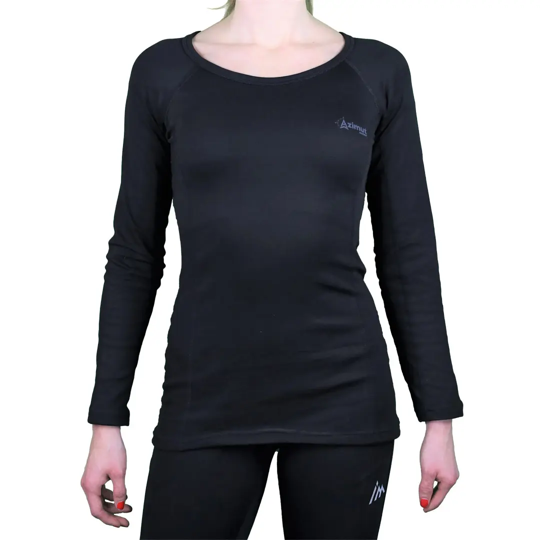 Ladies Base Layer Dawn Black - Sous Vetements | Azimut Outdoor