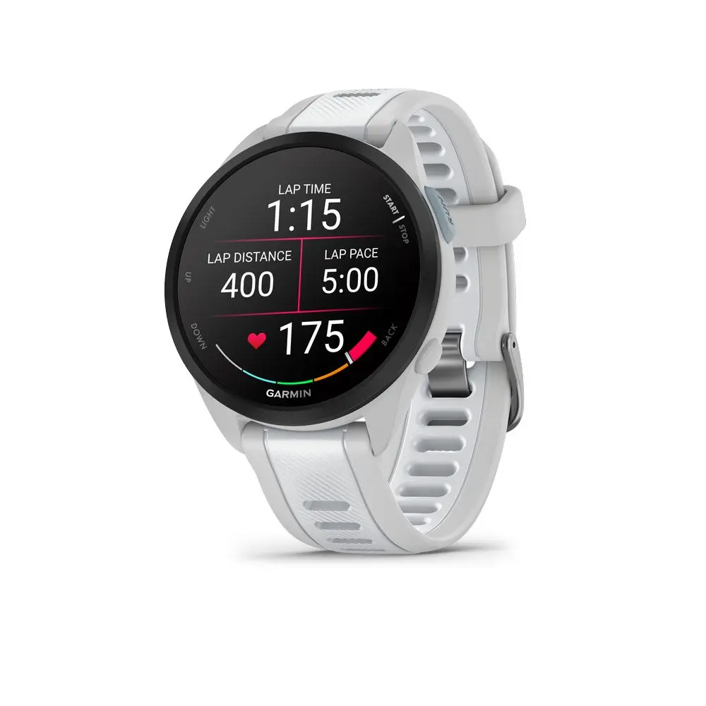 Forerunner 165 Music Mist Grey Whitestone - Gps | Garmin