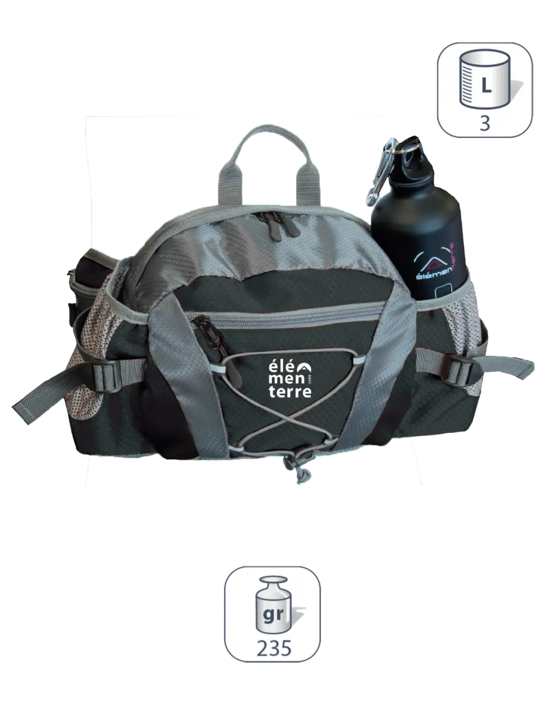 Banane Advent Noir - Accessoire Sac A Dos | Elementerre