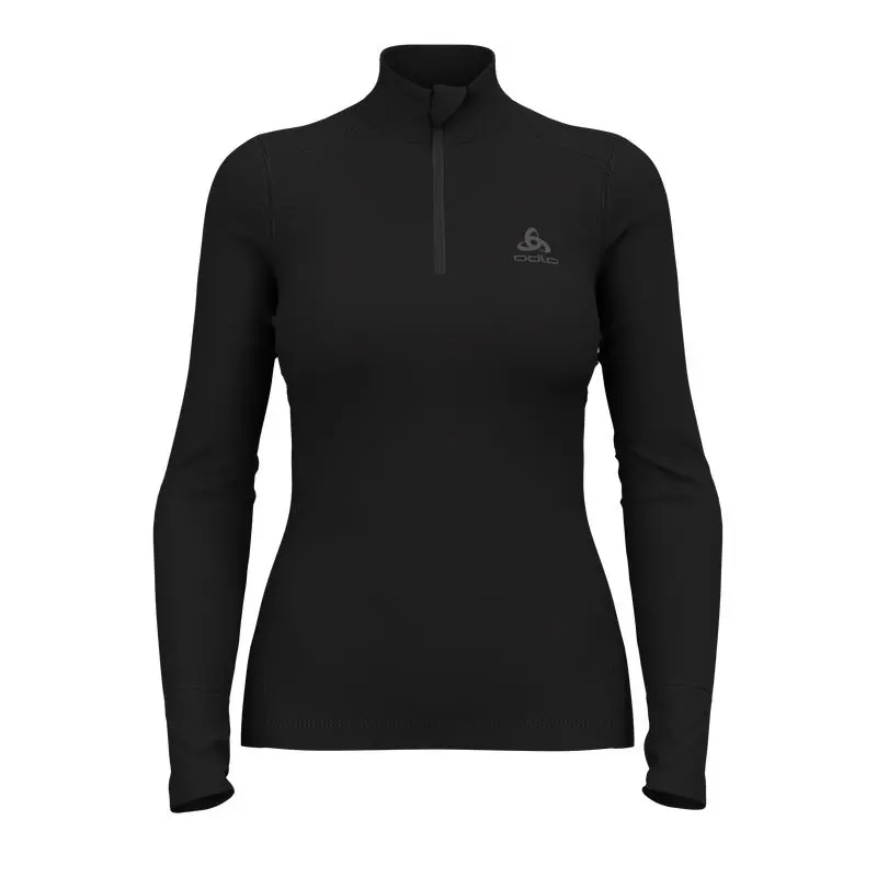 T-shirt Femme Merino 260 Turtle Neck Black - Tee Shirt Ml | Odlo