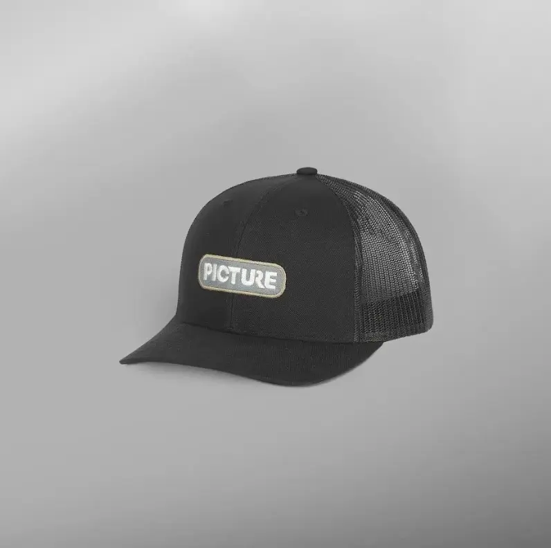 Casquette Byam Trucker Picture - Noir | Picture Organic Clothing
