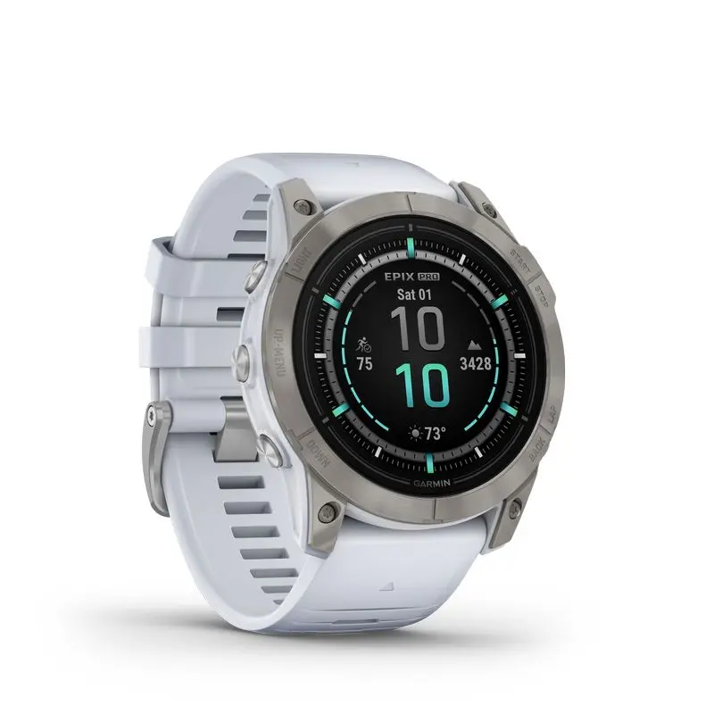 Epix Pro 51 Mm Sapphire Titane Silver - Gps | Garmin