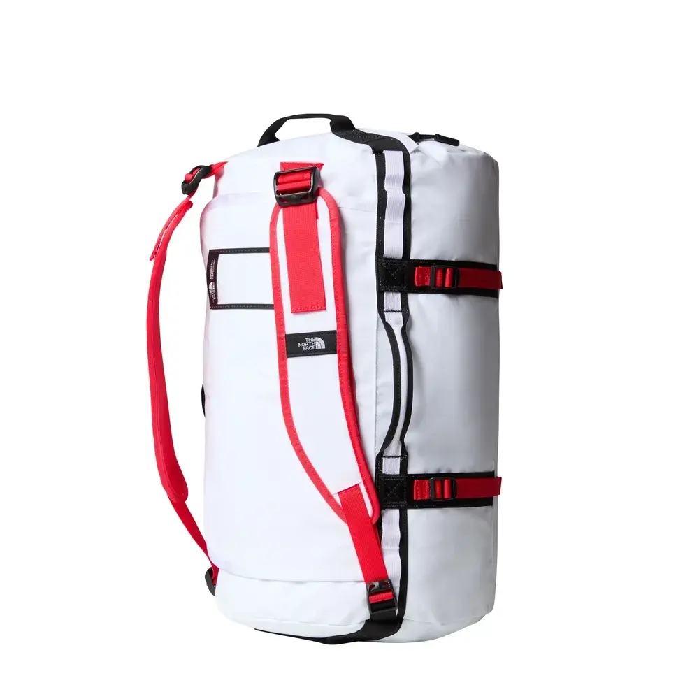 Base Camp Duffel S 50 White Black Red | The North Face