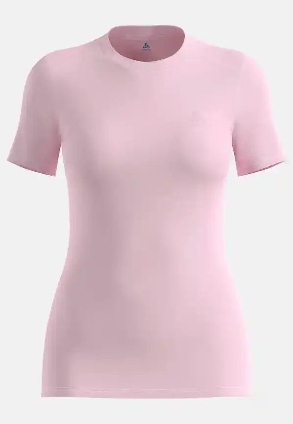 T-Shirt Femme Merino 160 Hyper Pink - Tee Shirt Mc | Odlo