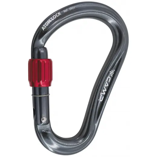 Mousqueton Atom Lock Gun Metal - Mousqueton Secu Hms | Camp