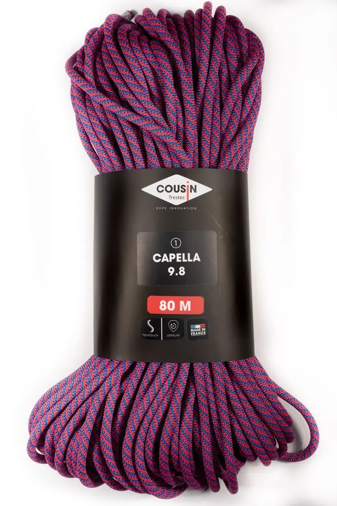 Capella 9,8mm X 80m  Ibiscus - Cordes A Simple | Cousin Trestec