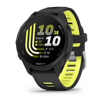 Forerunner 170 Music Black / Amp Yellow - Gps | Garmin