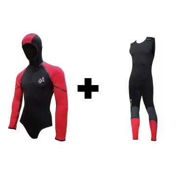 Pack Veste Aqua 5mm + Long John Aqua 5mm