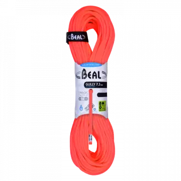 Gully 7,3mm Golden Dry 50m Orange - Cordes A Double | Beal
