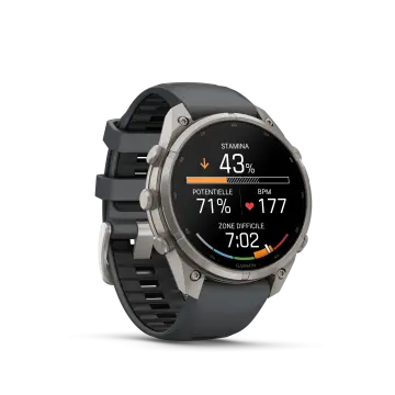 Fenix 9 Pro 47mm Amoled Inreach Titane graphite noir - Gps | Garmin