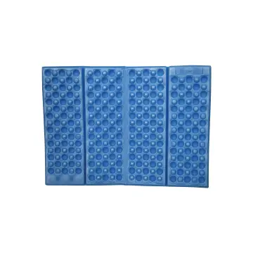 Mini Tapis De Sol Bleu - Accessoire De Voyage
