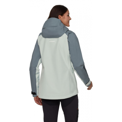 Crater IV HS Hooded Jacket Women Silver Sage Strata