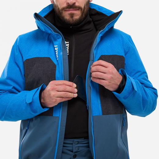 Veste Grands Montets Peak Icon Blue Dark Denim
