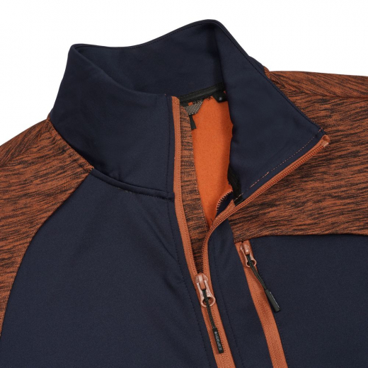 Polaire Boligee Bleu Marron