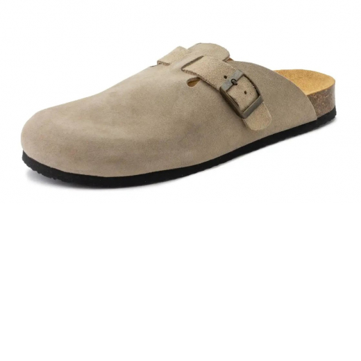 Bio Slipper Suede Crudo