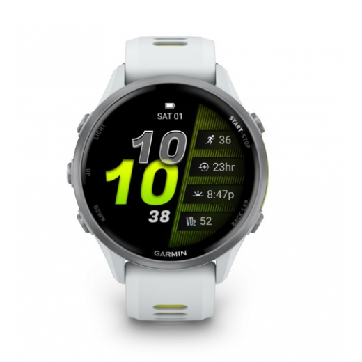 Forerunner 970 Whitestone / Amp Yellow