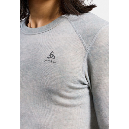 T-Shirt Active Warm X Pow Silver Grey