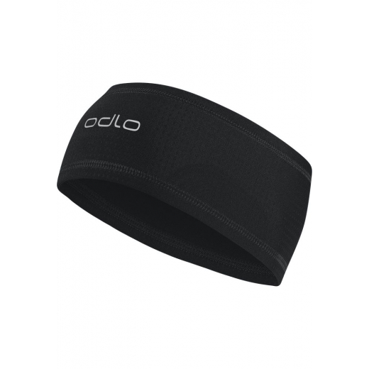 POLYKNIT WARM REFLECTIVE HEADBAND BLACK