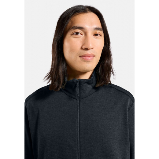 Veste Polaire Grid Fleece Black Melange