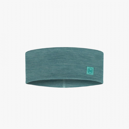 MERINO WIDE HEADBAND SOLID POOL