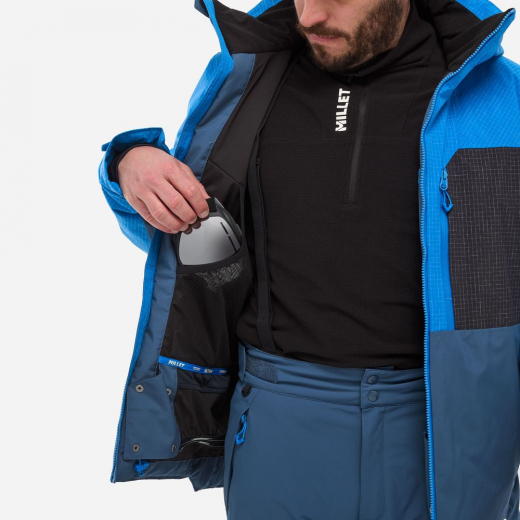 Veste Grands Montets Peak Icon Blue Dark Denim